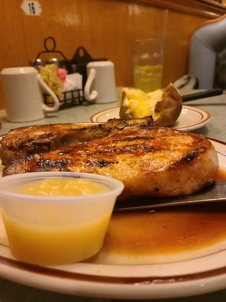 Pork Chops Baked Potato